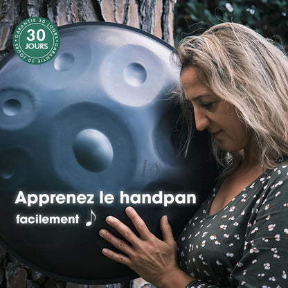Handpan 9/10/12/13/14 notes doré - Ré mineur