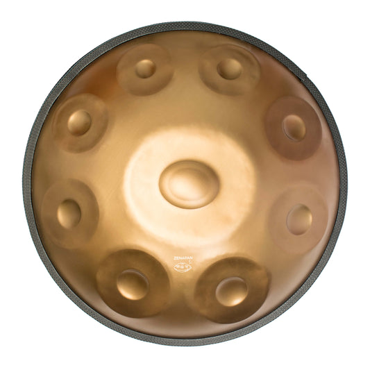 Handpan 9/10/12/13/14 notes doré - Ré mineur