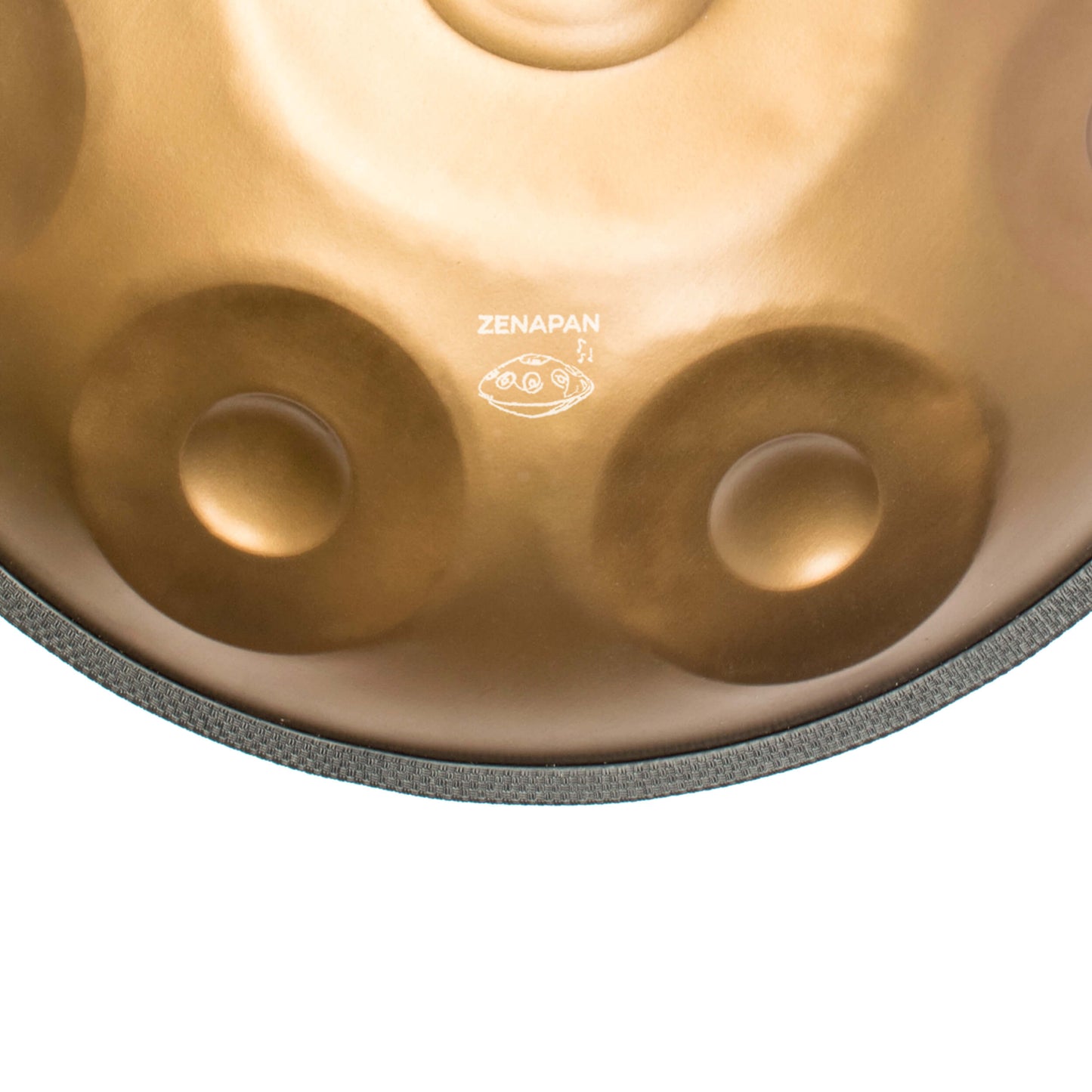 Handpan 9/10/12/13/14 notes doré - Ré mineur
