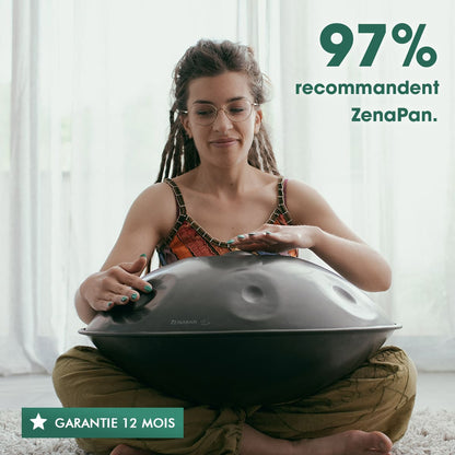 Handpan 9/10/12/13/14 notes doré - Ré mineur
